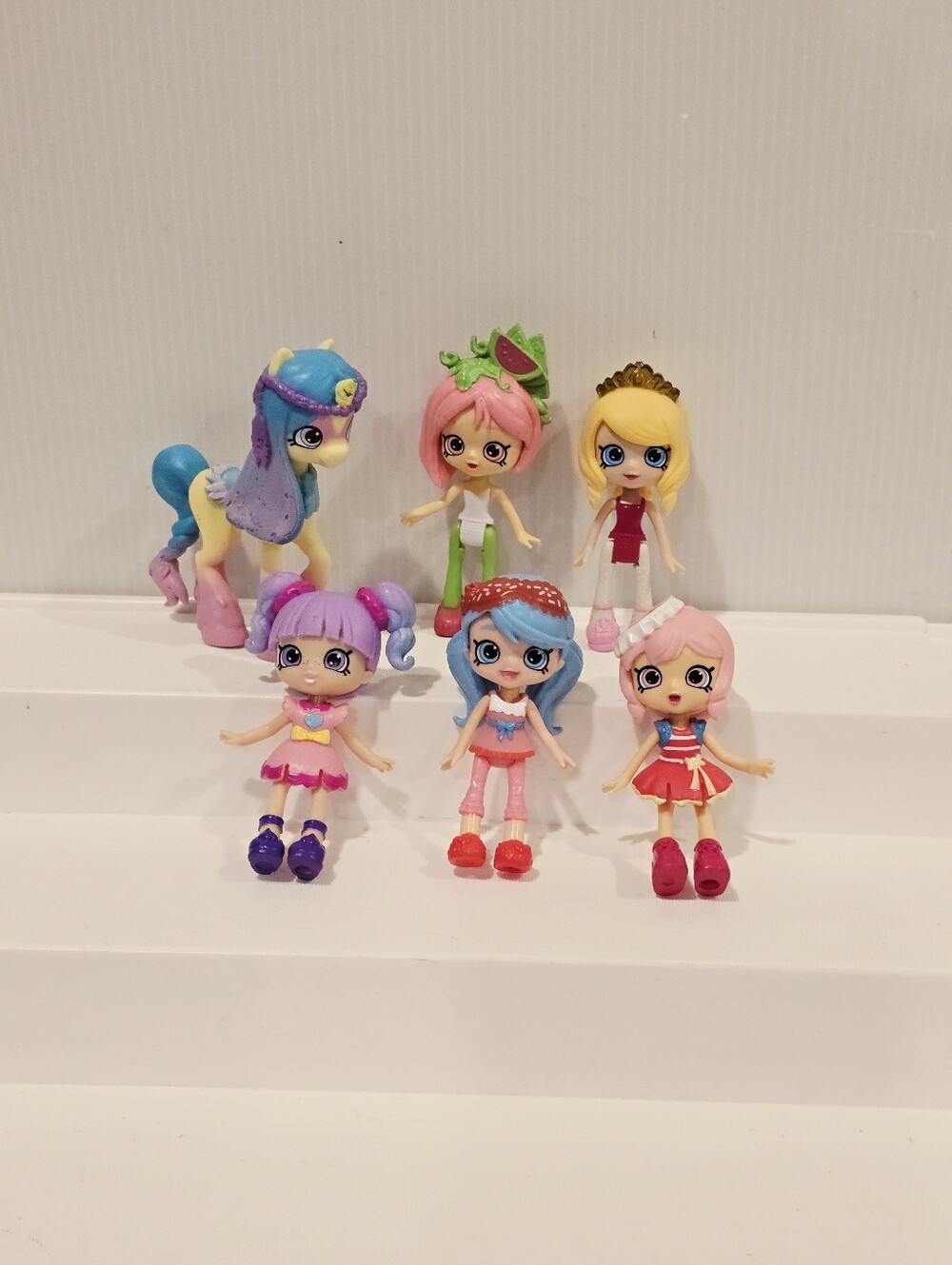 Shopkins Lil Shoppies Happy Places Mini Doll and Pony Set